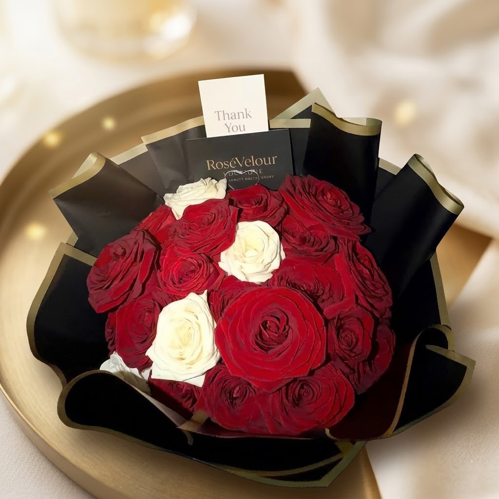 Rose Velour Boutique arrangement 4